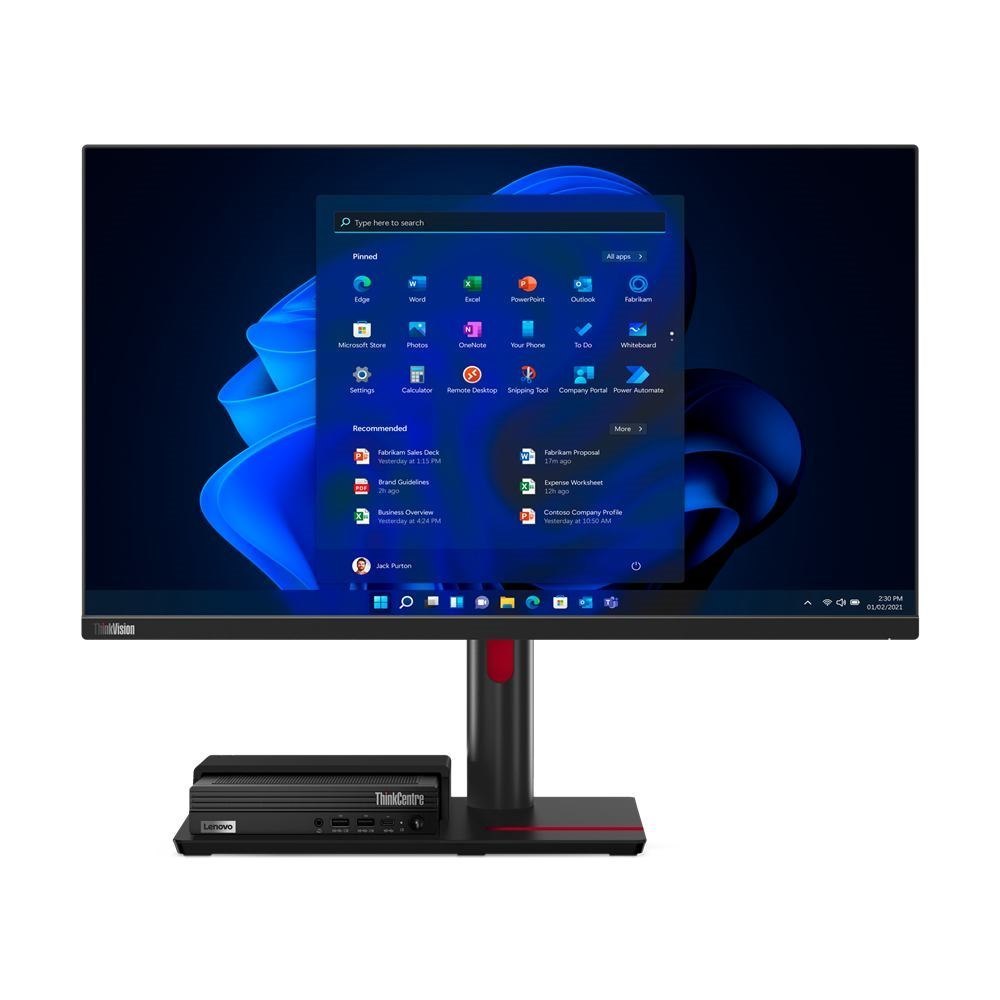 Lenovo ThinkCentre Tio Flex 27I Computer Monitor 68.6 CM [27] 1920 X 1080 Pixels Full HD Led Black (ThinkCentre Tio Flex 27I -Ips/Fhd 27. Warranty: 3YM)