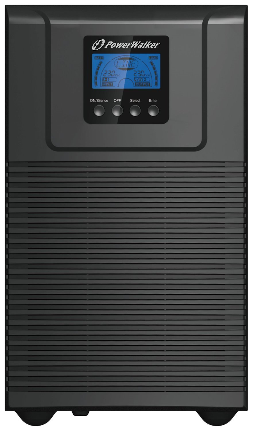PowerWalker Vfi 3000 TGB Uninterruptible Power Supply [Ups] Double-Conversion [Online] 3 Kva 2700 W 5 Ac Outlet[S] (Vfi 3000 TGB - Ups 3000Va/2700W Online - With Connector For Ext. Battery Pack)