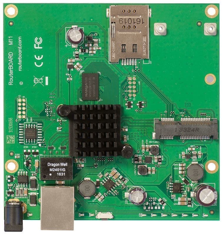 Mikrotik RBM11G Wired Router Black Green Grey (MikroTik RouterBOARD M11G - RBM11G)