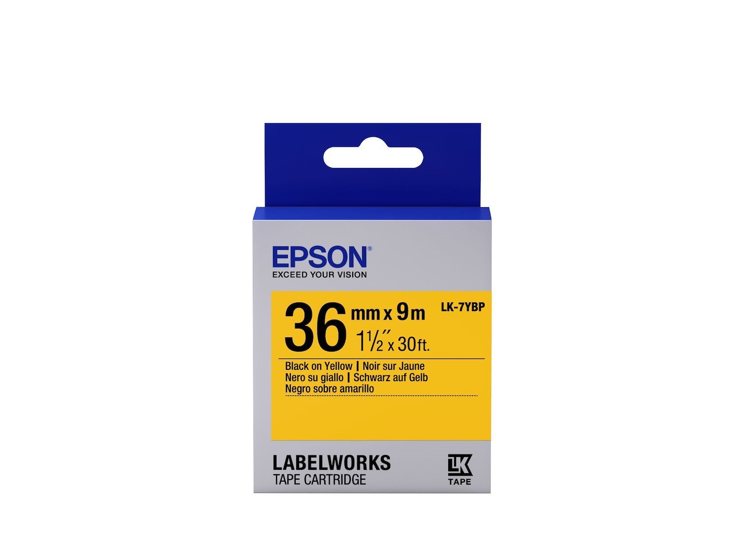 Epson LabelWorks LK-7YBP Label Tape