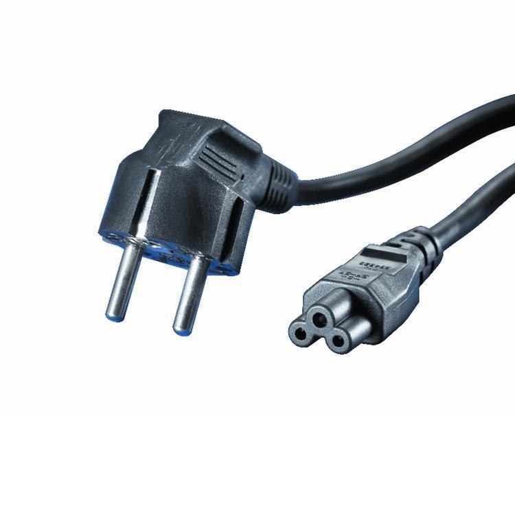 Roline 30.12.9015 Power Cable Black 5 M Cee7/7 C5 Coupler (Power Cable Black 5 M Cee7/7 - C5 Coupler - Warranty: 12M)