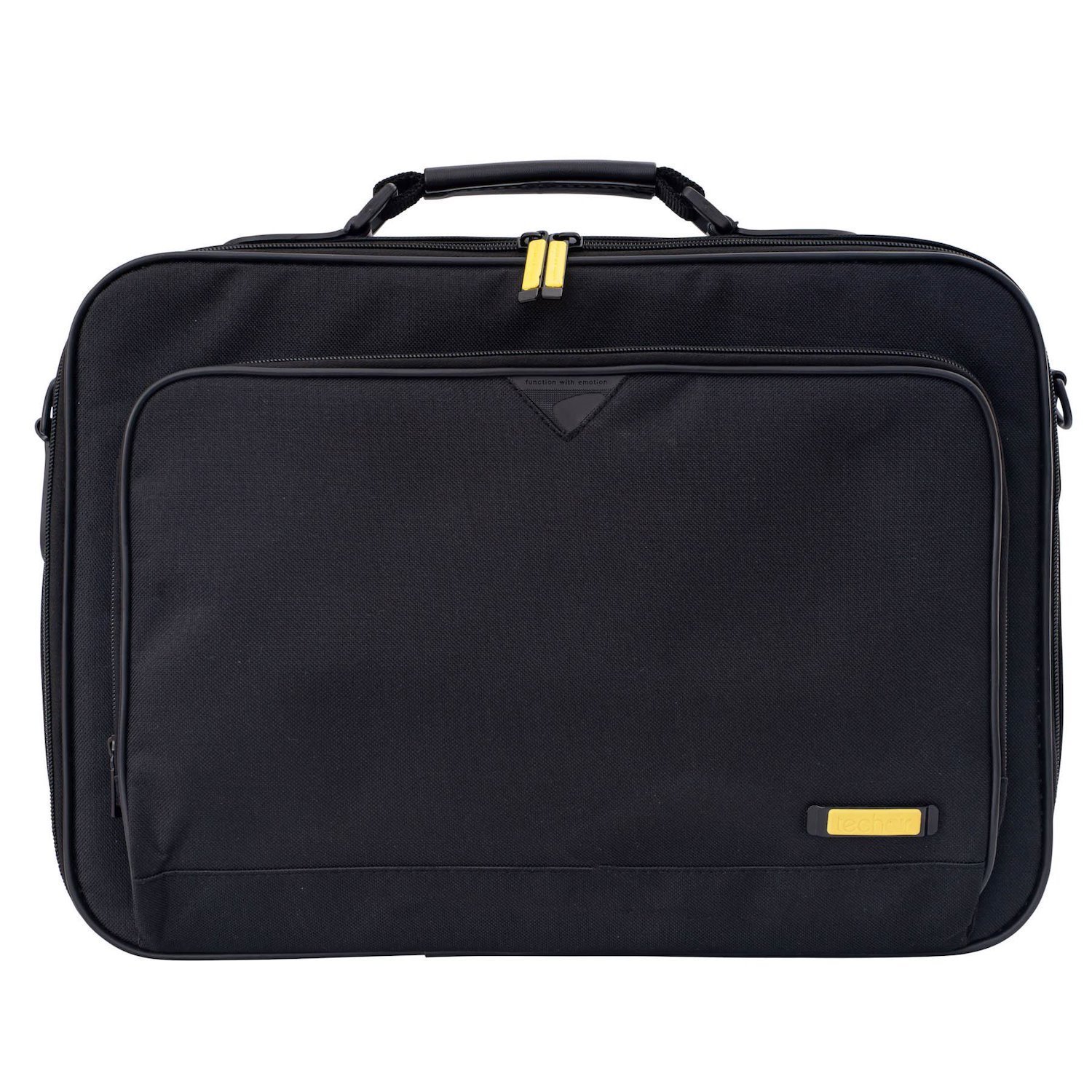 Tech Air Tanz0142 Notebook Case 39.6 CM [15.6] Briefcase Black (14 Inch-15.6 Inch Black Laptop Case [Ab])