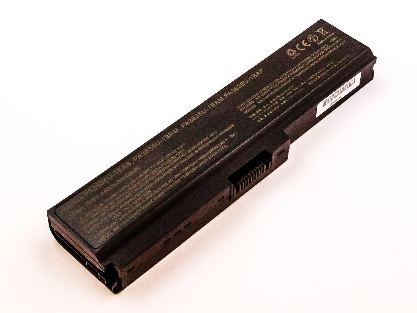 CoreParts Mbi2078 Notebook Spare Part Battery (Laptop Battery For Toshiba - 48Wh 6 Cell Li-Ion 10.8V 4.4Ah - Warranty: 12M)