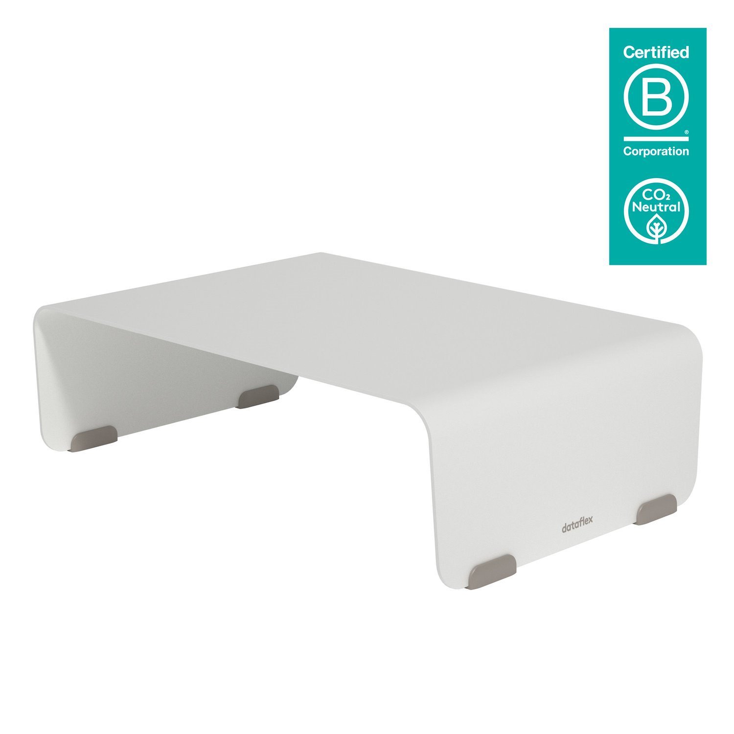 Dataflex Addit Bento® Monitor Riser 110 (Dataflex Addit Bento Monitor Riser 110 - White [1Year Warranty])