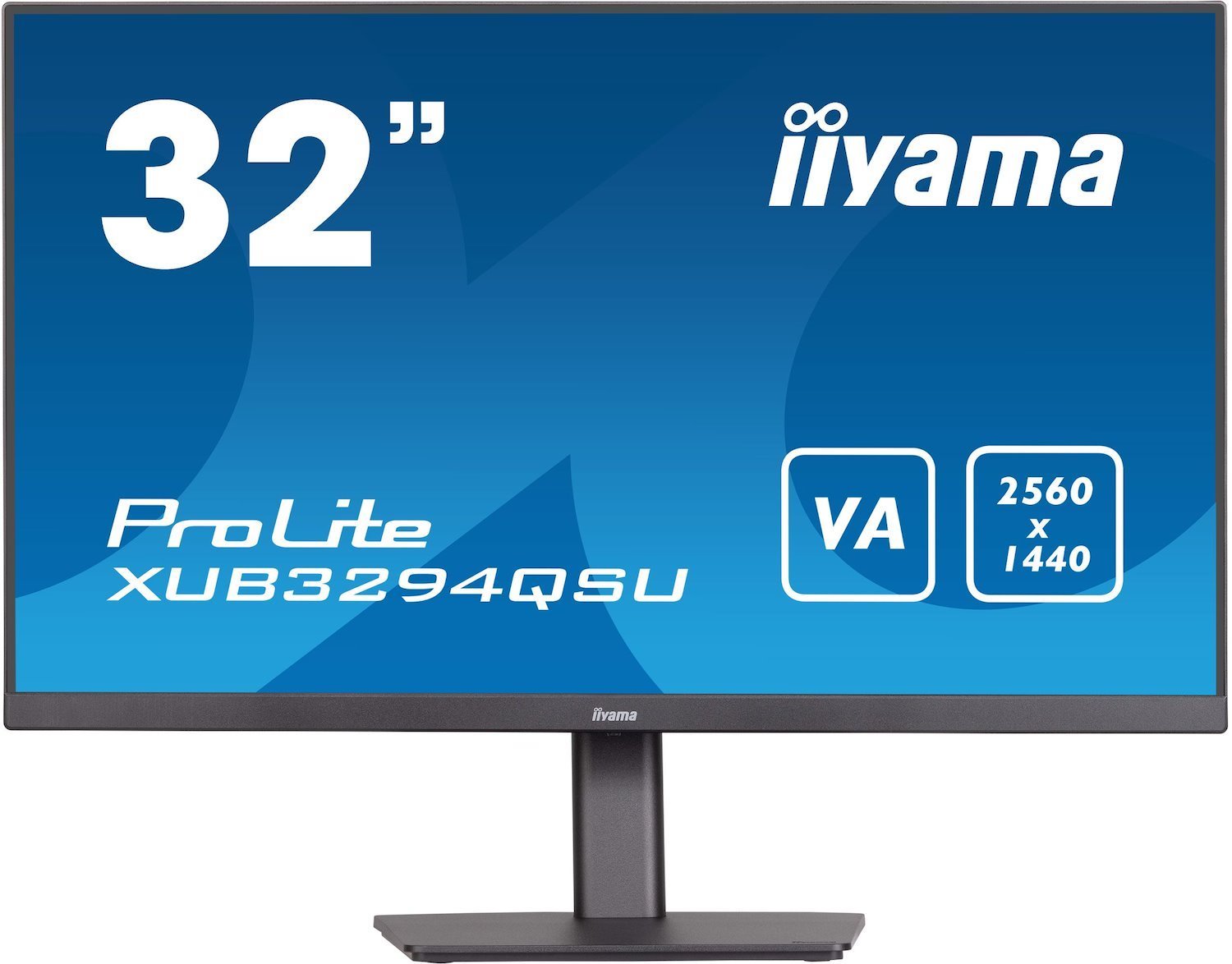 Iiyama ProLite Xub3294qsu-B1 Computer Monitor 80 CM [31.5] 2560 X 1440 Pixels Wide Quad HD LCD Black (32 Xub3294qsu-B1 Monitor - 32 Black Led Monitor WQHD [2560X1440] Speakers DisplayPort\sand Hdmi)