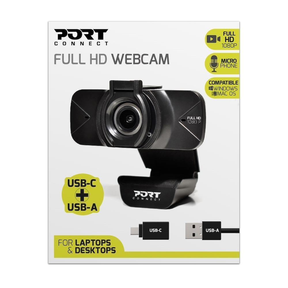 Port Connect Webcam - 2 Megapixel - 30 fps - USB