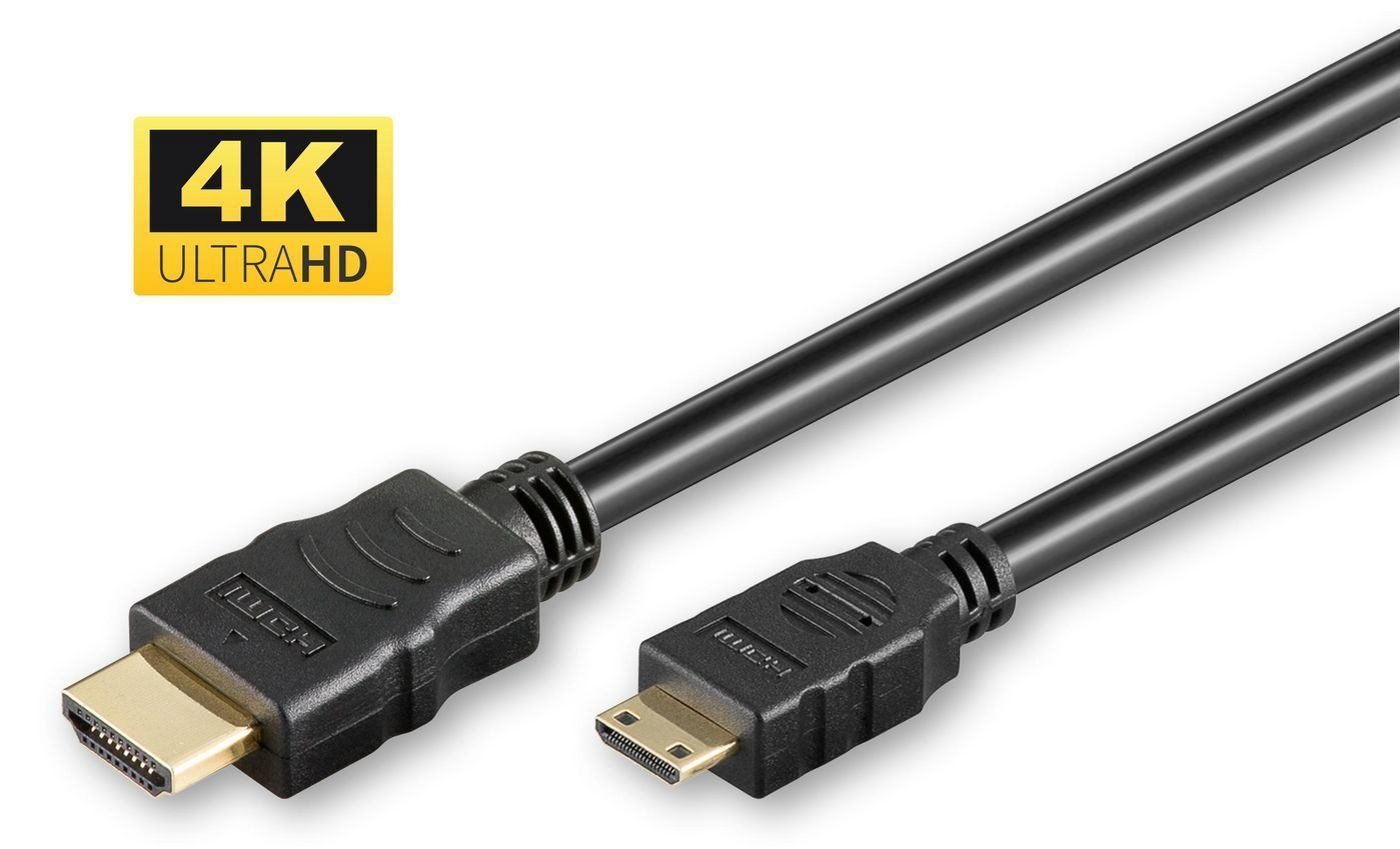 Microconnect 4K Hdmi A-C Cable 2M (4K Hdmi A-C Cable 2M - Gold Plated Connector With - Ethernet & Double Shielding. 4K@60Hz - Warranty: 300M)