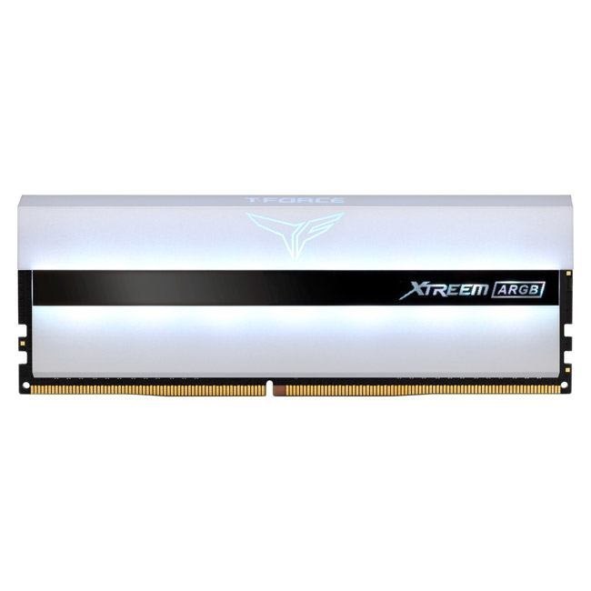 Team Group T-Force Xtreem Argb Memory Module 64 GB 2 X 32 GB DDR4 3600 MHz (Team T-Force Xtreem Argb 64GB White Heatsink With Argb LEDs [2 X 32GB] DDR4 3600MHz Dimm System Memory)