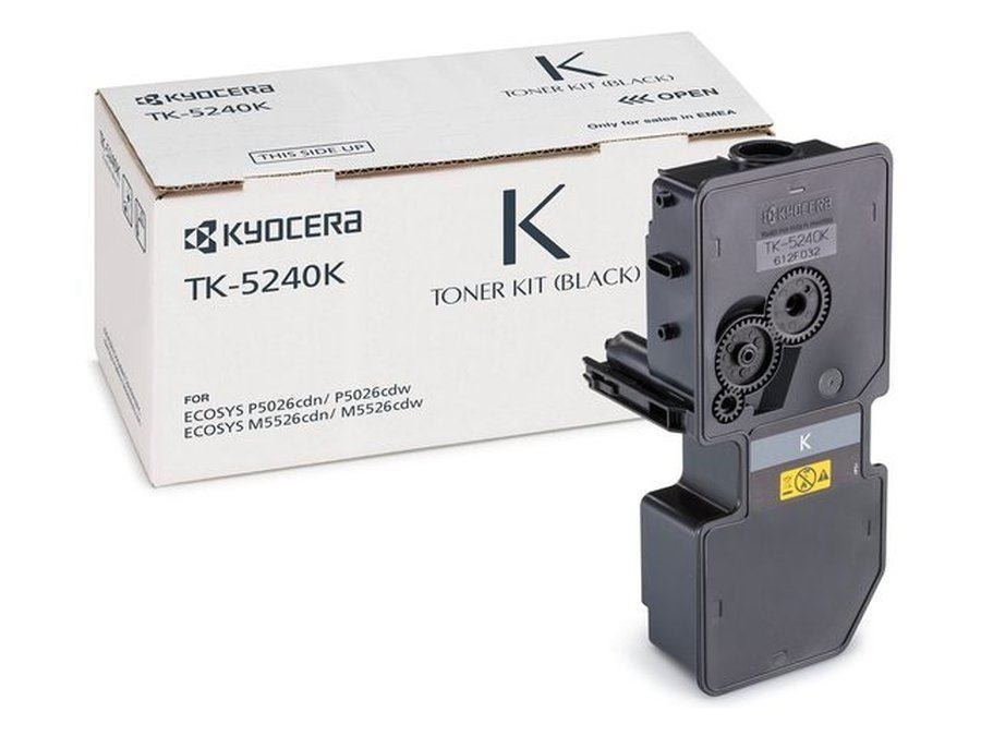 Kyocera TK-5240 Toner Cartridge 1 PC[S] Original Black (Tk-5240K Toner Cartridge 1 - Pc[S] Original Black - Warranty: 12M)