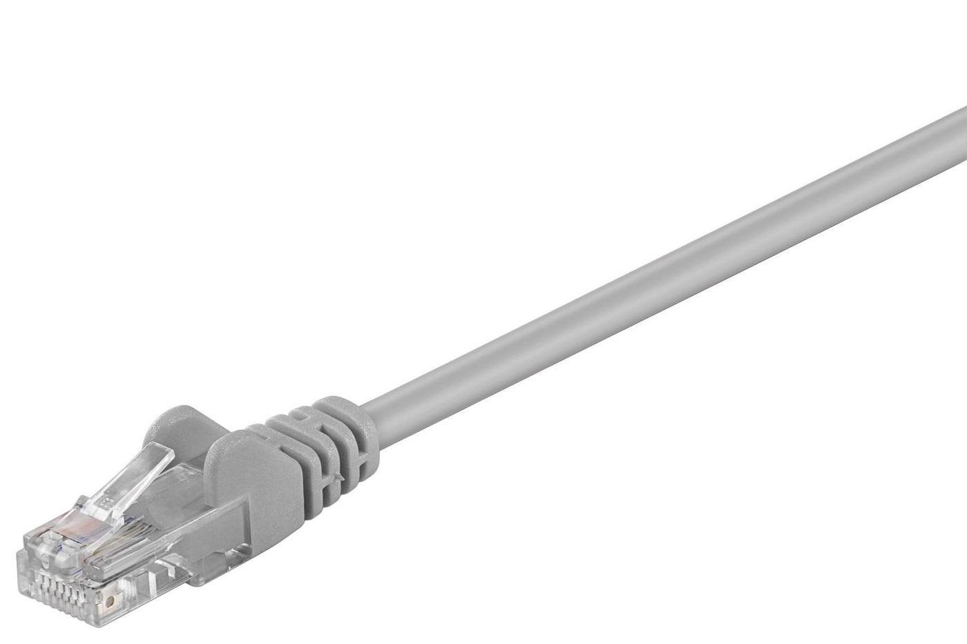 Microconnect Cat5e Utp 10M Networking Cable Grey U/Utp [Utp] (U/Utp CAT5e 10M Grey PVC - Unshielded Network Cable - PVC 4x2xAWG 26 Cca - Warranty: 300M)