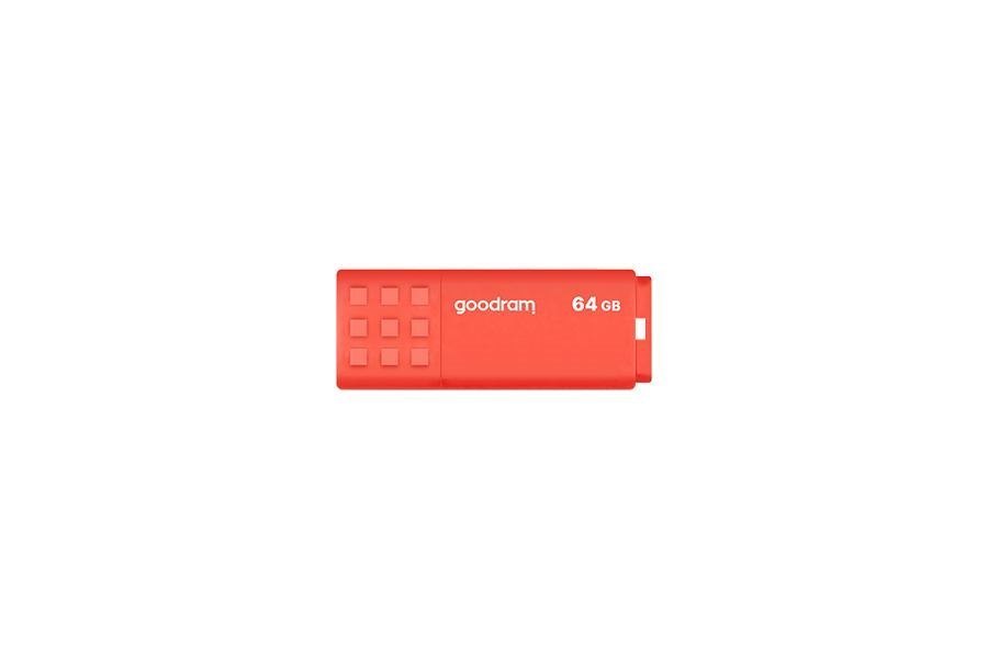 Goodram Ume3 Usb Flash Drive 64 GB Usb Type-A 3.2 Gen 1 [3.1 Gen 1] Orange (64GB Ume3 Orange Usb 3.0)