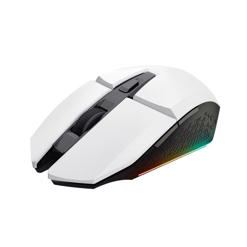 Trust GXT 110 Felox Mouse Right-Hand RF Wireless Optical 4800 Dpi (GXT110 Felox Wireless Mouse White)