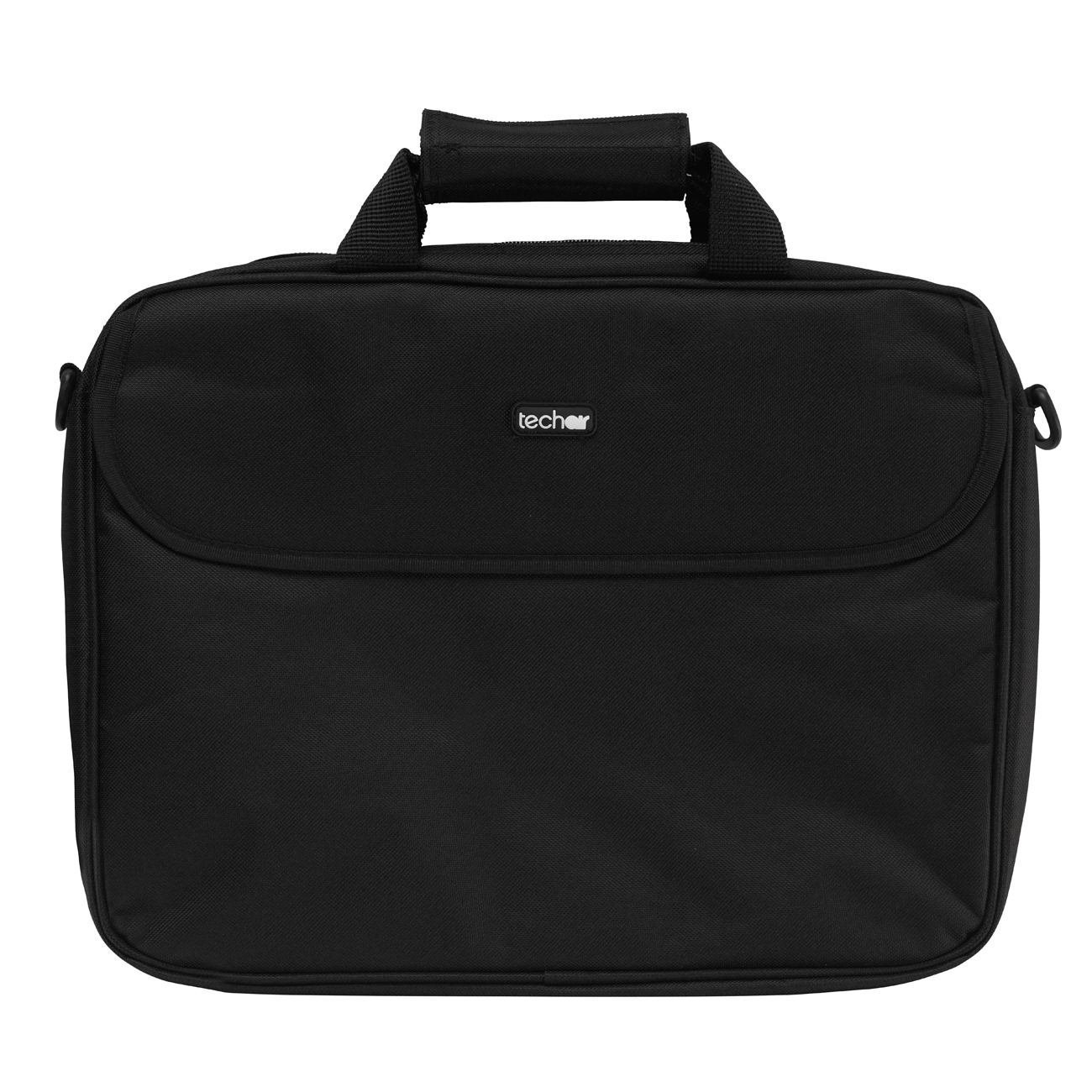 Tech Air Classic Basic Notebook Case 29.5 CM [11.6] Briefcase Black (Z0141 11.6 Inch Entry Level Branded Case)