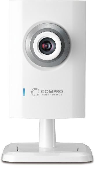Compro CS80 Security Camera Ip Security Camera Indoor Cube White 1600 X 1200 Pixels (Compro CS80W Cube Image Sensor Wireless Camera)