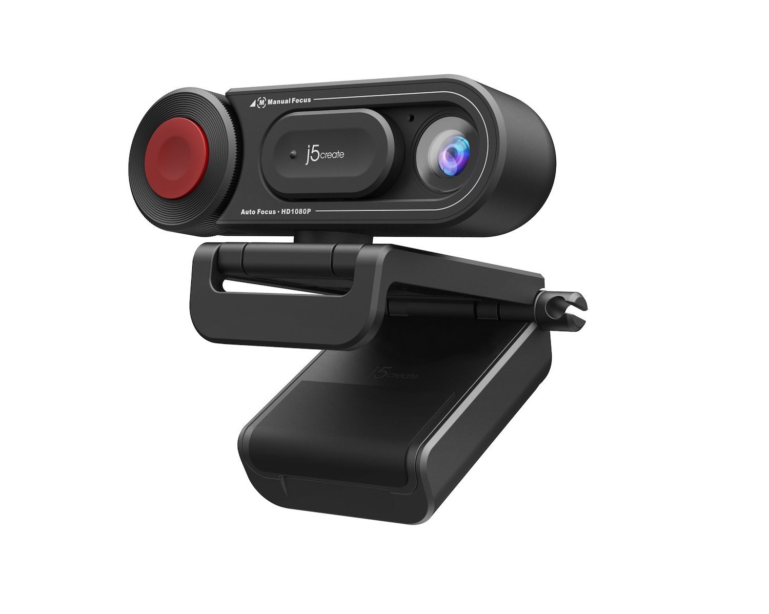 j5create JVU250 Webcam - 2 Megapixel - 30 fps - Black - USB 2.0 Type A