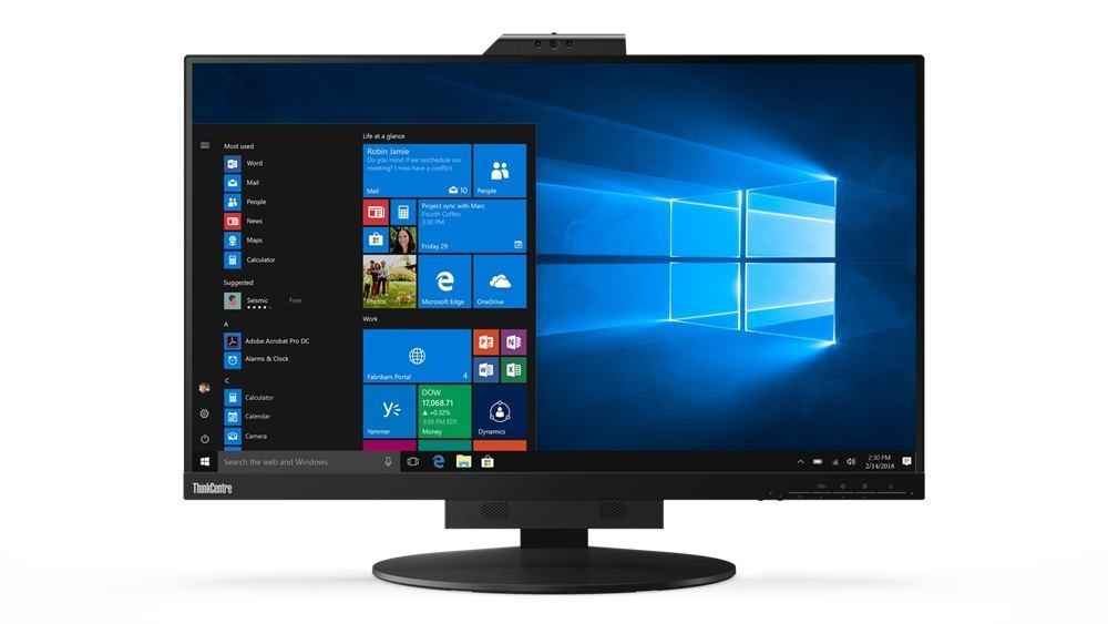 Lenovo ThinkCentre Tiny-In-One 27 Led Display 68.6 CM [27] 2560 X 1440 Pixels Quad HD Black (Lenovo ThinkCentre Tiny-in-One 27 - Led Monitor - 27 - 2560 X 1440 @ 60 HZ - 350 CD/M² - 1000:1 - 4 MS - HD