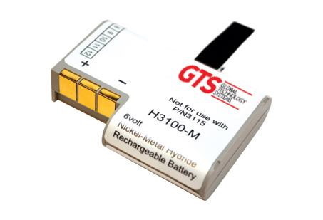 GTS H3100-M Handheld Mobile Computer Spare Part Battery (PDT3100 Nimh Batt 750 6V - KT-12596-04R/21-36897-02)
