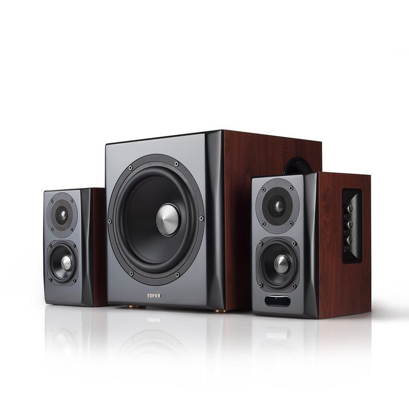 Edifier S350DB Speaker Set 150 W Universal Black Wood 2.1 Channels 80 W Bluetooth (Edifier S350DB 2.1 Speaker Speaker System)