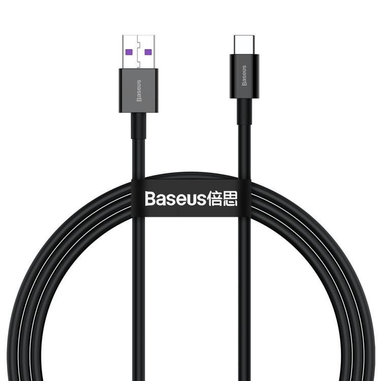 Baseus Superior Series Fast Charging Data Cable Usb To Type-C 66W 1M Black