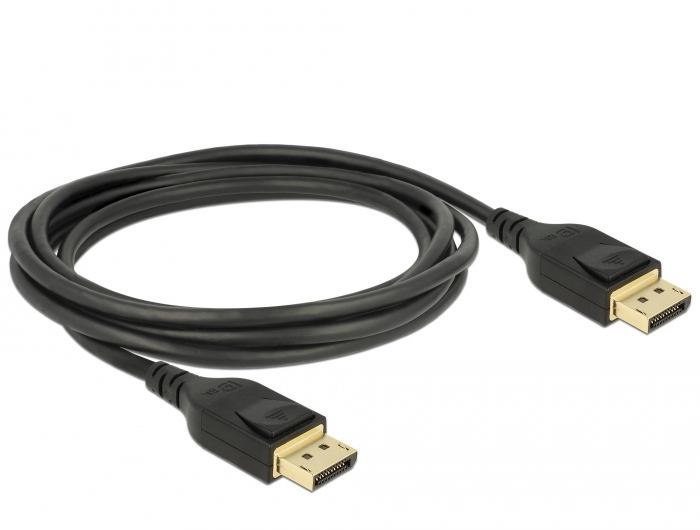 DeLOCK 85663 DisplayPort Cable 5 M Black (85663 DisplayPort Cable 5 M - Black - Warranty: 12M)