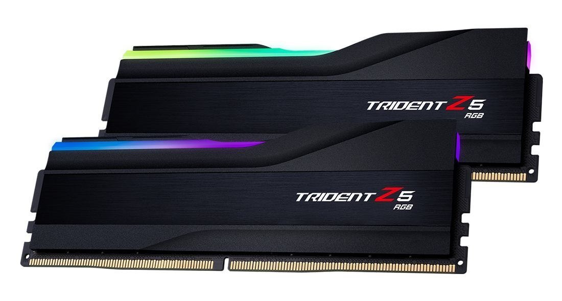 G.Skill Trident F5-6000J3636F16GX2-TZ5RK Memory Module 32 GB 2 X 16 GB DDR5 6000 MHz (G.Skill DDR5 Ram 32GB [2x16GB Dual-Kit] PC6000 CL36 32TZ5RK RGB Trident Z5 RGB)