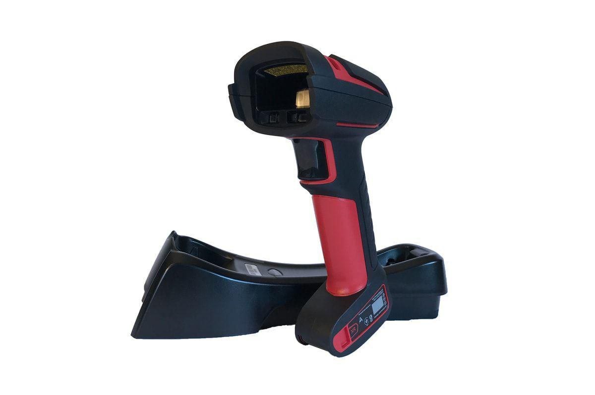 Honeywell Granit XP 1991IXLR Rugged Industrial Handheld Barcode Scanner Kit - Wireless Connectivity - Black, Red - USB Cable Included