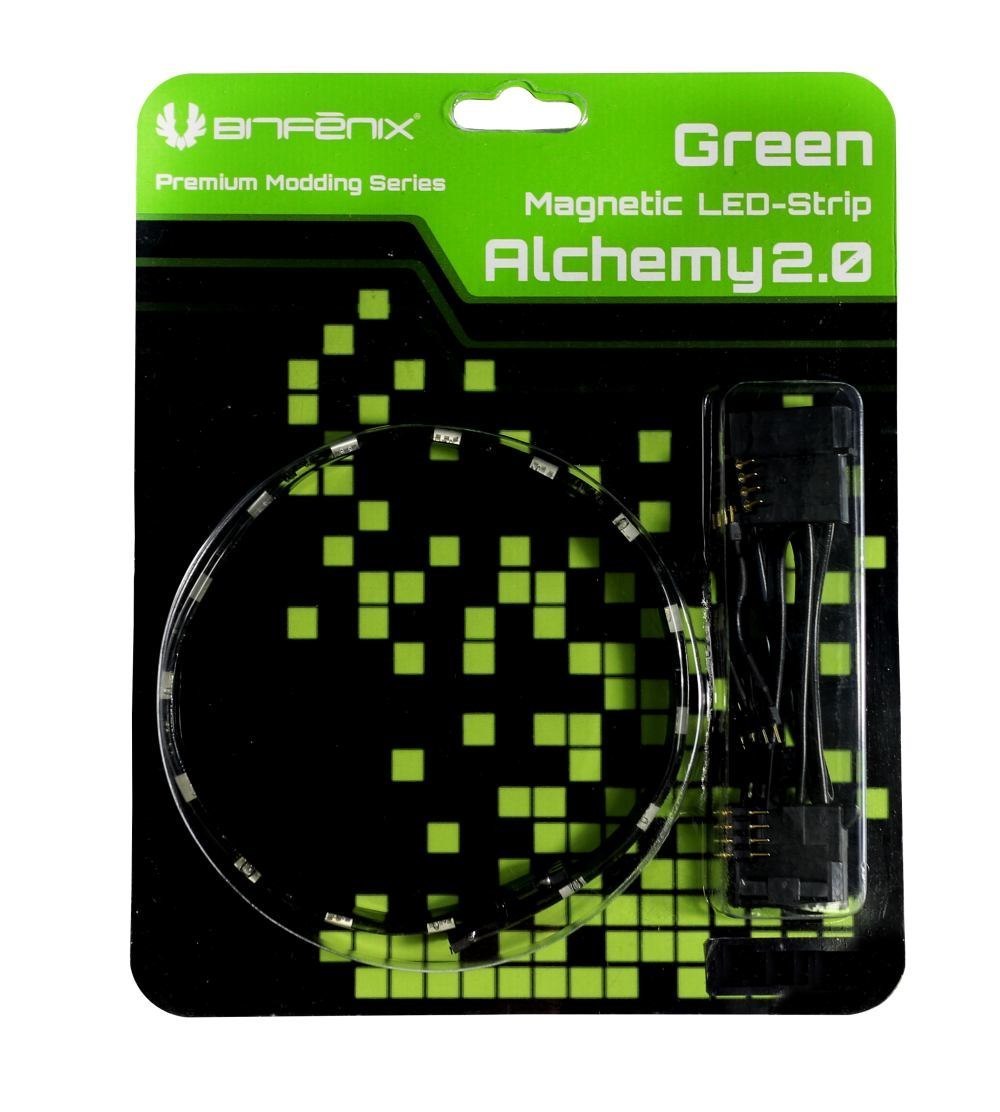 BitFenix Alchemy 2.0 Indoor Led 1.44 W 60 CM (BitFenix Alchemy 2.0 Magnetic Connect 30 LED-Strip 60CM - Green)