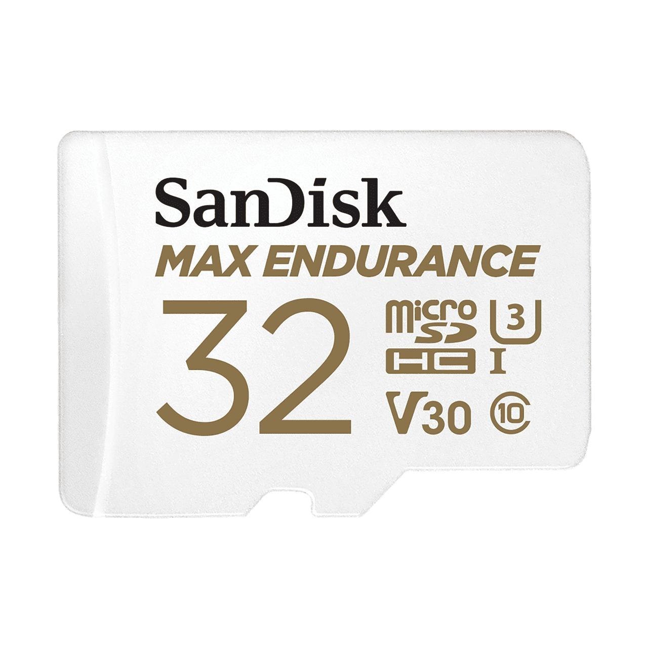 SanDisk Max Endurance 32 GB MicroSDHC Uhs-I Class 10 (Sandisk Sdsqqvr-032G-Gn6ia)