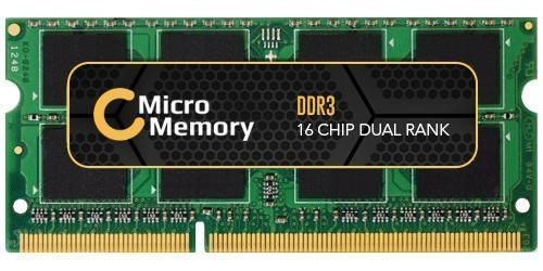 CoreParts 2GB DDR3 1066MHz So-Dimm Memory Module 1 X 2 GB (2GB Memory Module For Ibm - 1066MHz DDR3 Major - So-Dimm - Warranty: 120M)
