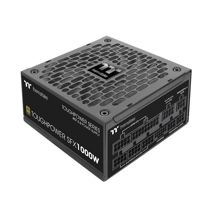 Thermaltake Sfx-1000Ah2fkg Power Supply Unit 1000 W 24-Pin Atx SFX-L Black (Thermaltake Toughpower SFX 1000W 80 Plus Gold Native Pcie 5 Power Supply)