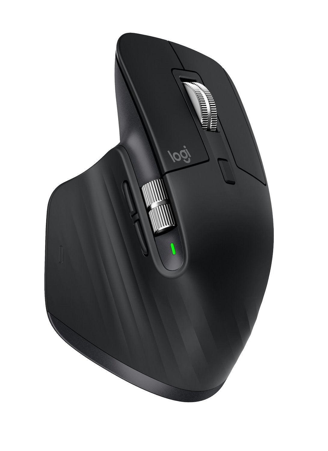 Logitech MX Master 3 Mouse - Bluetooth/Radio Frequency - USB - Darkfield - 7 Button(s) - Black