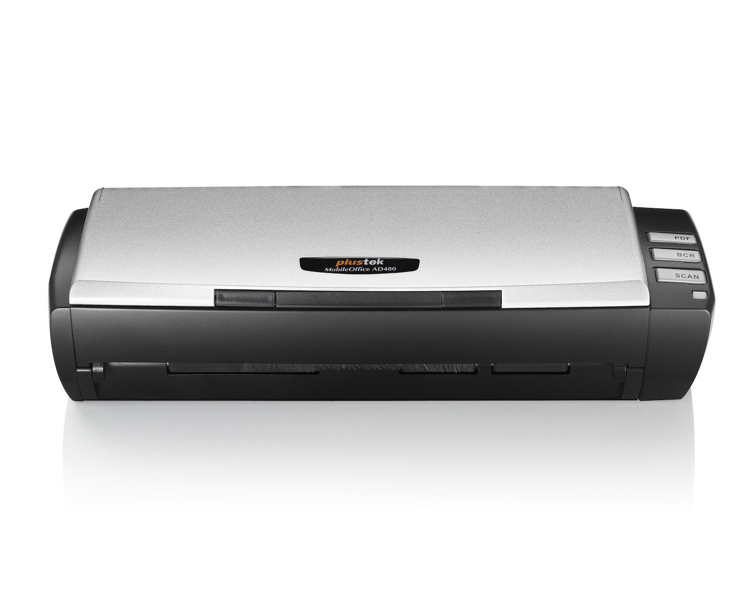 Plustek MobileOffice Ad480 Handheld Scanner 600 X 600 Dpi A4 Black Silver (Mobileoffice Ad480 - Mobile A4 Duplex Adf Scanner)