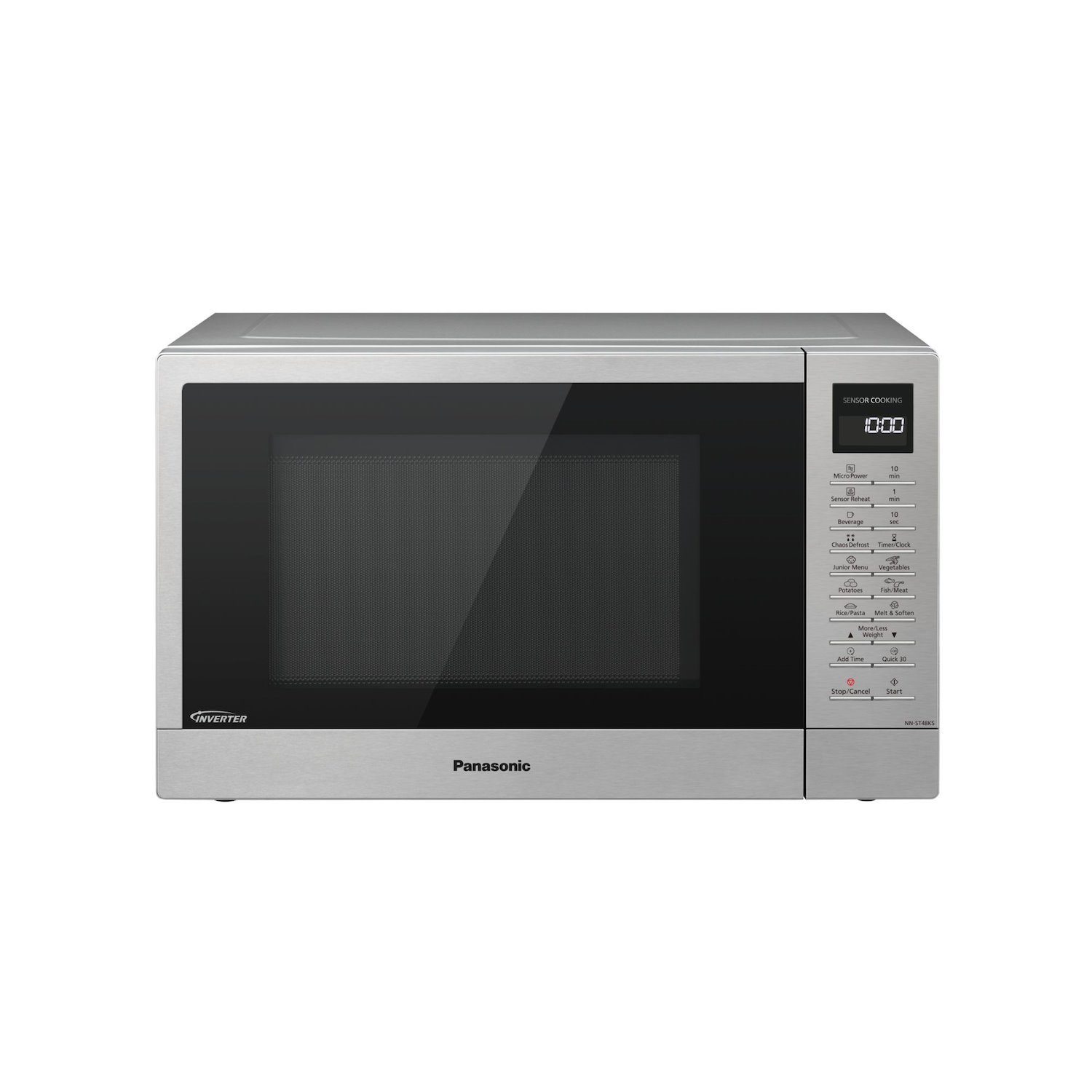 Panasonic NN-ST48KSBPQ Microwave Countertop Solo Microwave 32 L 700 W White (Panasonic 32 Litre Solo S/Steel)