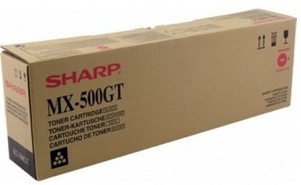 Sharp MX-500GT Original Laser Toner Cartridge - Black - 1 Pack
