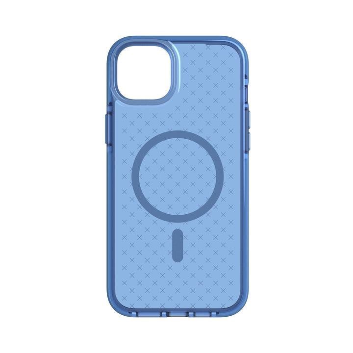Tech21 Evo Check Case for Apple iPhone 14 Plus Smartphone - Tranquil Blue