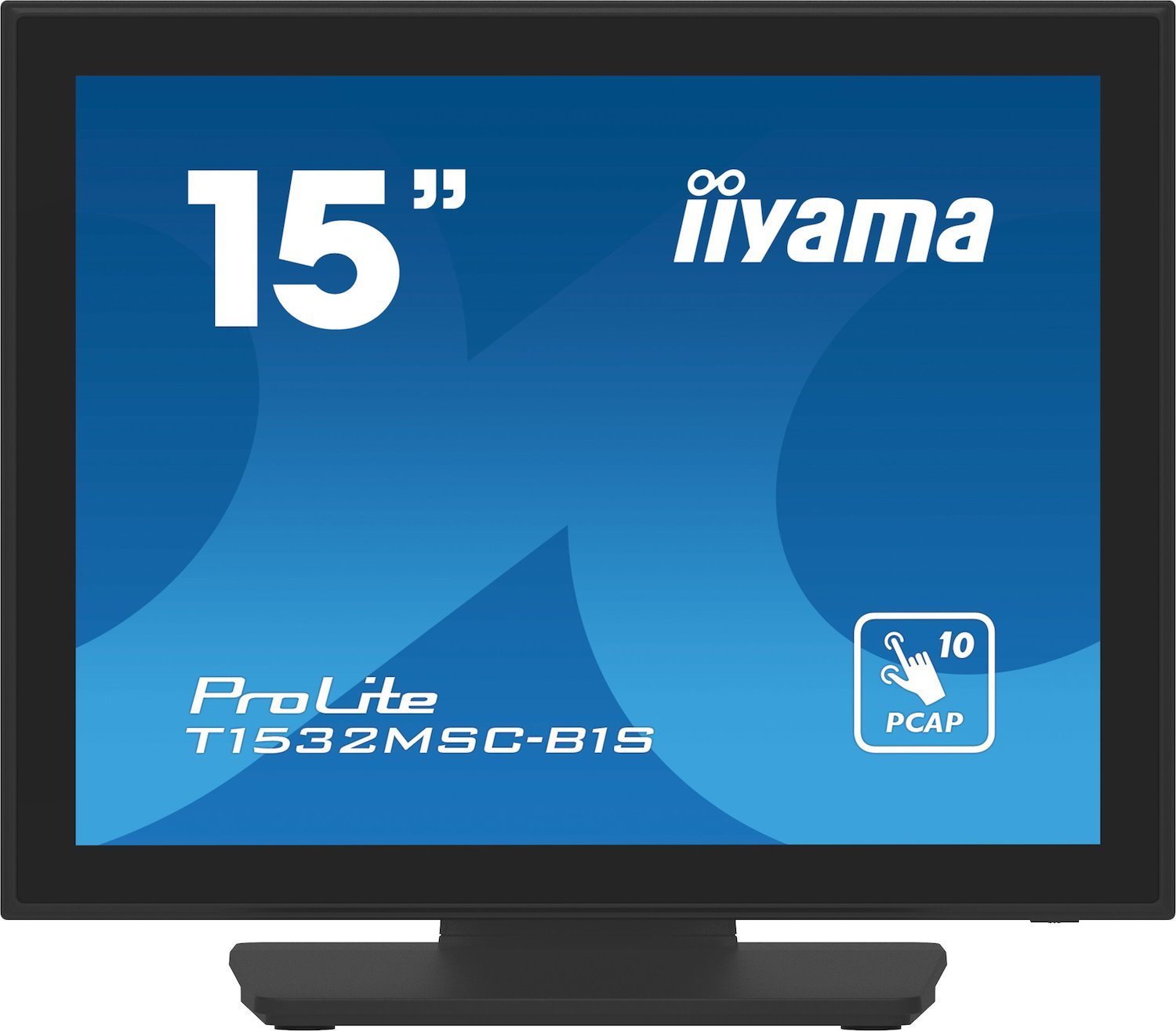 Iiyama ProLite T1532MSC-B1S Computer Monitor 38.1 CM [15] 1024 X 768 Pixels Xga LCD Touchscreen Black (15In 5:4 Projective 10P Touch - 1024X768 SPK Vga DP 330CD Hdmi)