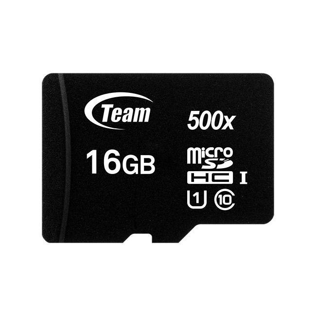 Team Group 16GB Micro SDHC MicroSDHC Uhs-I Class 10 (Team 16GB Micro SDHC Class 10 Uhs-I Flash Card With Adapter)