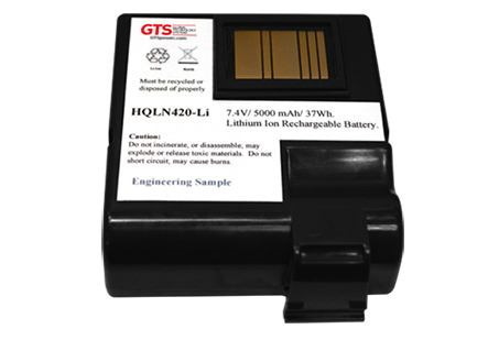 GTS Hqln420-Li Printer/Scanner Spare Part Battery 1 PC[S] (QLN420 5000Mah - P1050667-016 7.4V)