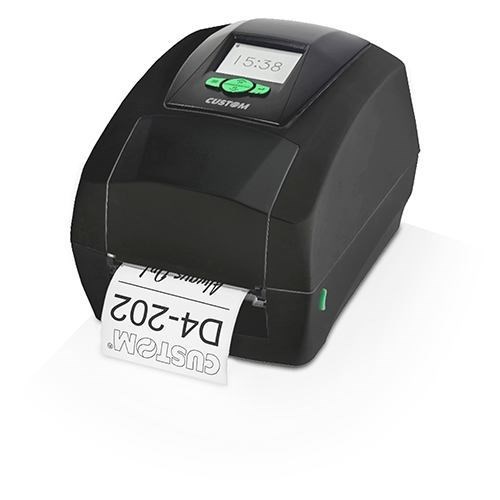 Custom D4 202 203 X 203 Dpi Wired Direct Thermal / Thermal Transfer Pos Printer (Label Printer D4 202 Display - Usb RS232 Black)
