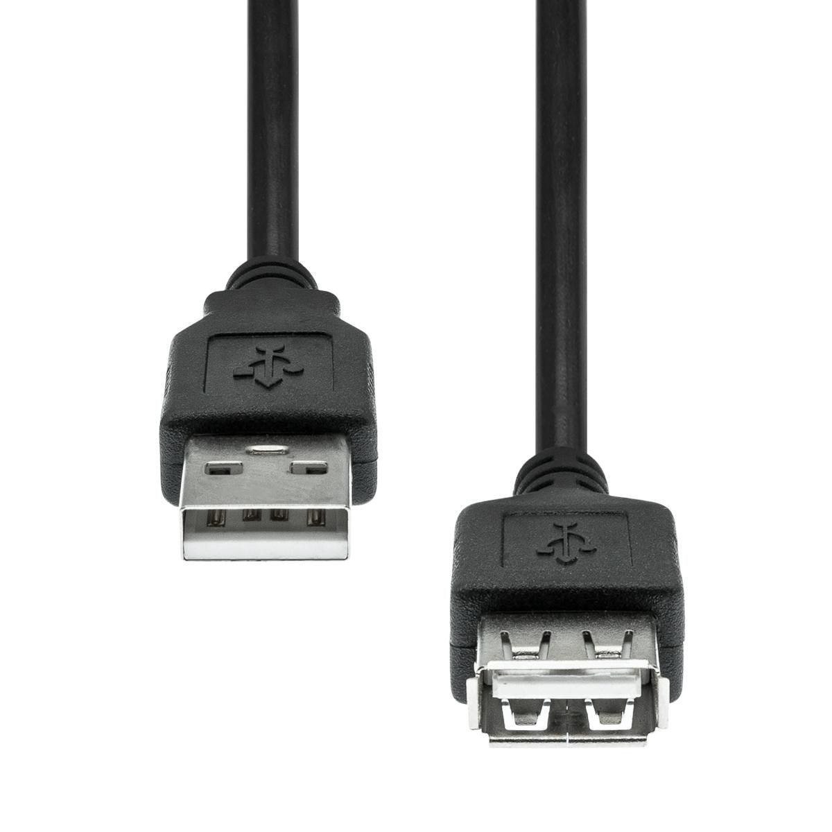 ProXtend Usb 2.0 Extension Cable Black - 3M - Warranty: 360M