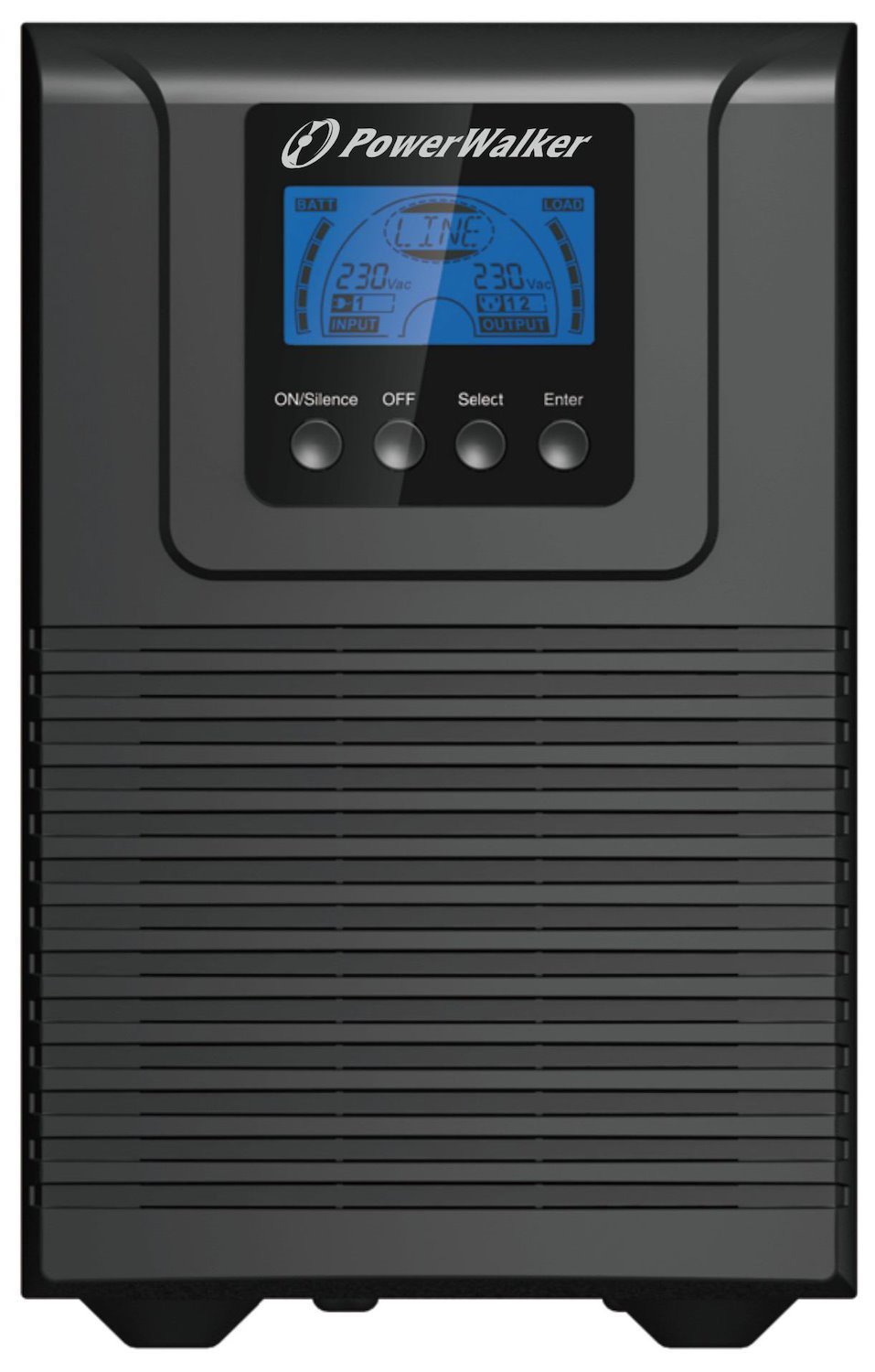 PowerWalker Vfi 1000 TGB Uninterruptible Power Supply [Ups] Double-Conversion [Online] 1 Kva 900 W 4 Ac Outlet[S] (Vfi 1000 TGB - Ups 1000Va/900W Online - With Connector For Ext. Battery Pack)