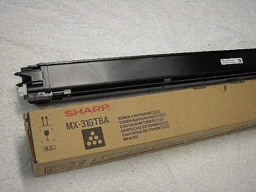 Sharp MX31GTBA Original Laser Toner Cartridge - Black - 1 Pack