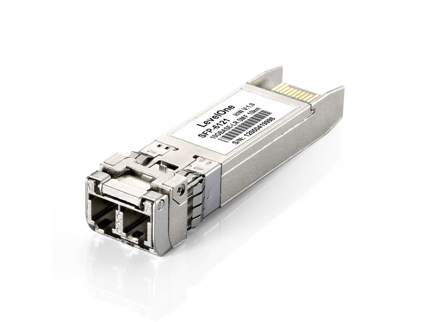 LevelOne 10Gbps Single-Mode SFP+ Transceiver 10KM 1310NM (LevelOne 10Gbps Single-Mode SFP Plus Transceiver [10KM]; High-Quality 10Gbase Short Range SFP-Plus transceiver;Comply With SFP Multi-Sourcin