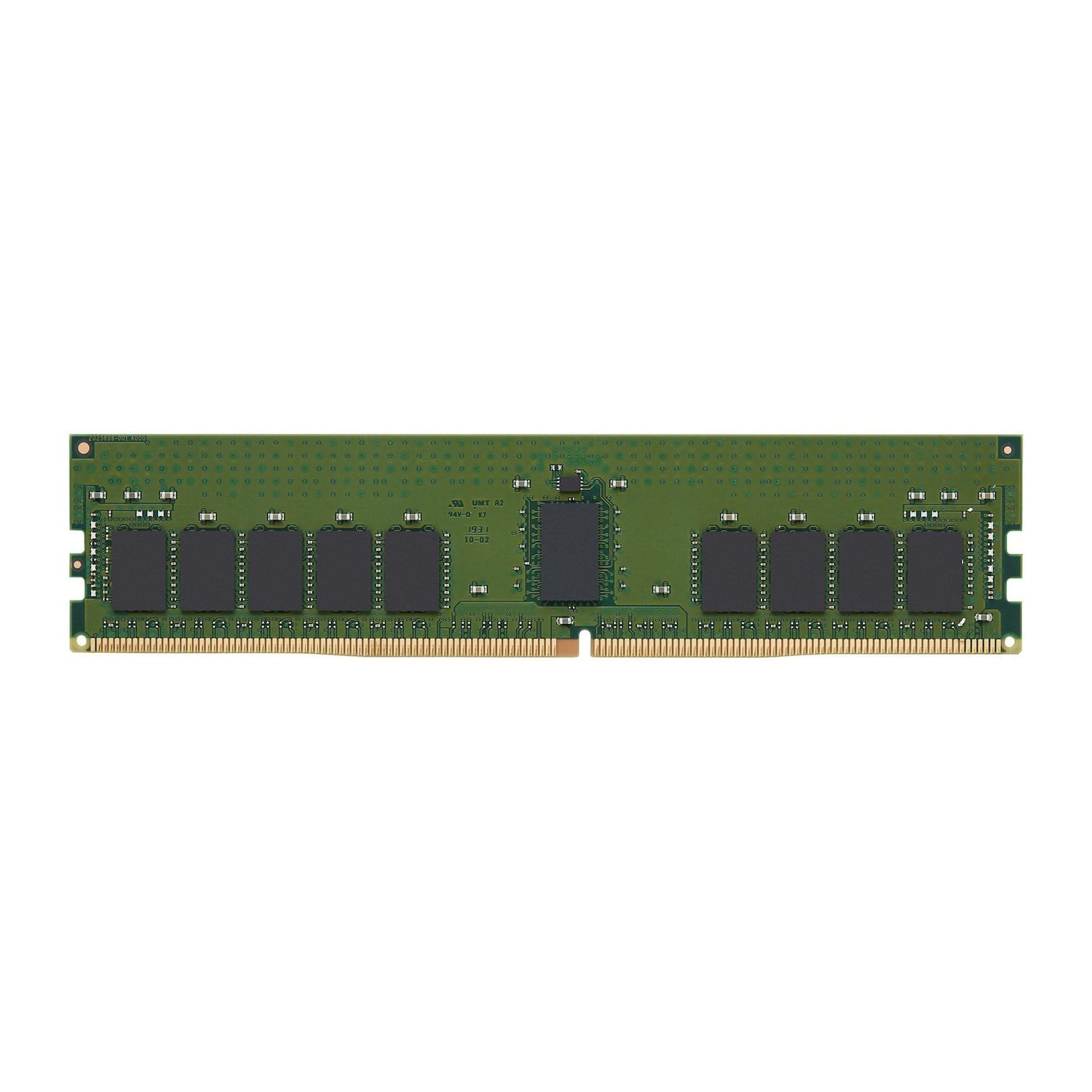 Kingston RAM Module - 32 GB - DDR4-3200/PC4-25600 DDR4 SDRAM - 3200 MHz - CL22 - 1.20 V - Retail