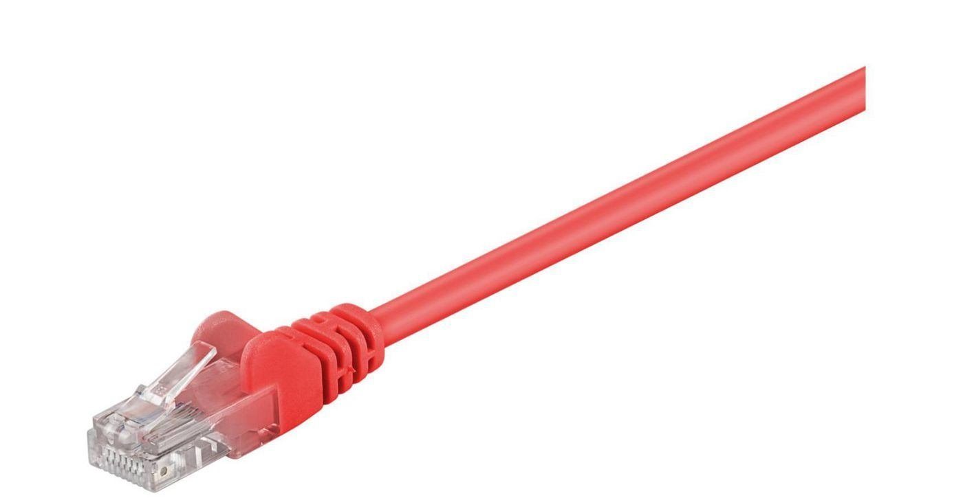 Microconnect Cat5e Utp 2M Networking Cable Red U/Utp [Utp] (U/Utp CAT5e 2M Red PVC - Unshielded Network Cable - PVC 4x2xAWG 26 Cca - Warranty: 300M)