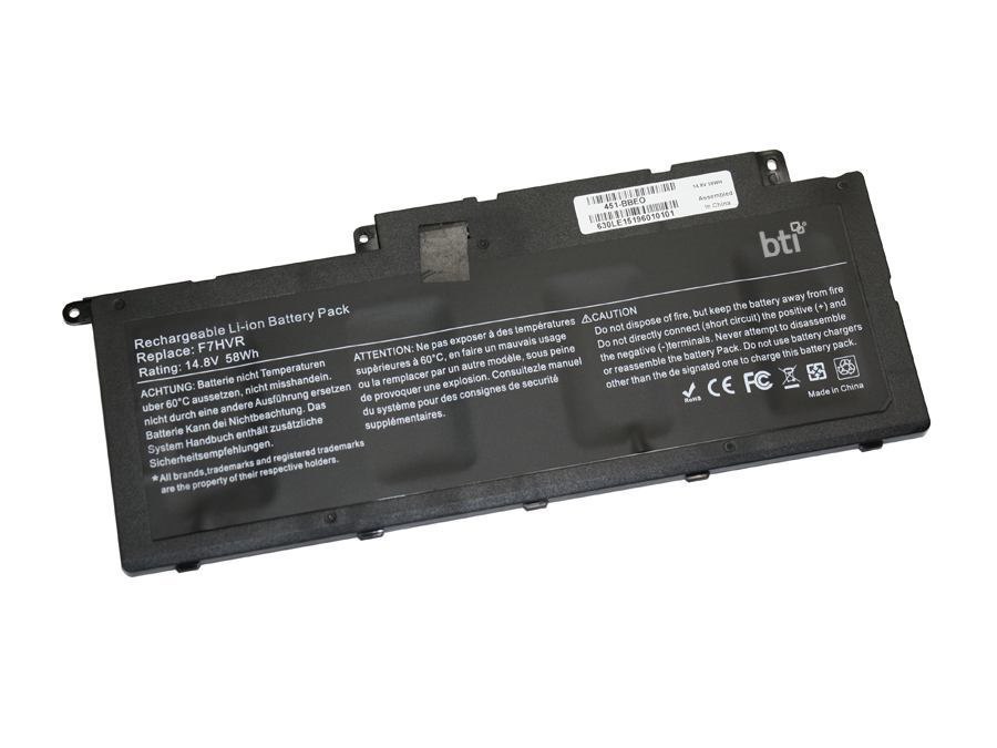 Bti 451-Bbeo- Notebook Spare Part Battery (Bti 4C Battery Latitude 7437 Oem: 451-Bbeo F7HVR)