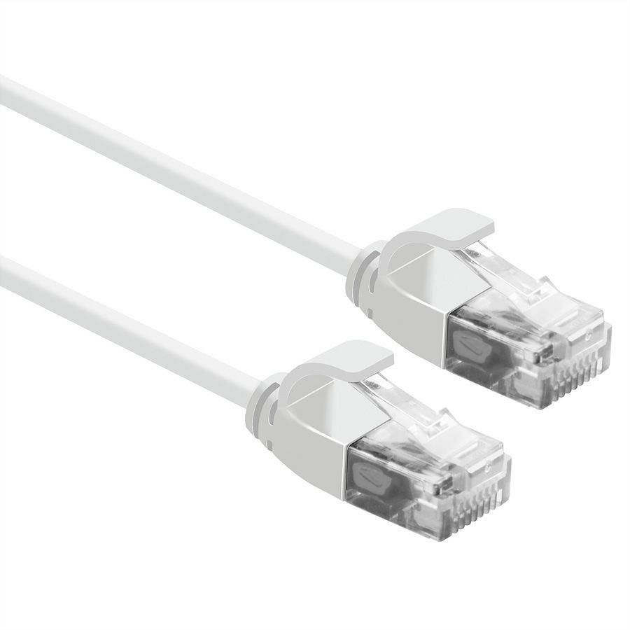 Roline 21.15.0984 Networking Cable White 1.5 M Cat6a U/Utp [Utp] (Networking Cable White 1.5 M - Cat6A U/Utp [Utp] - Warranty: 12M)