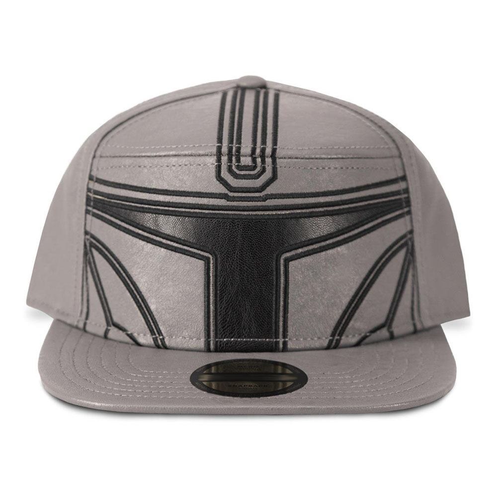 Star Wars The Mandalorian Bounty Hunter Helmet Novelty Cap Grey/Black [NH837124STW]