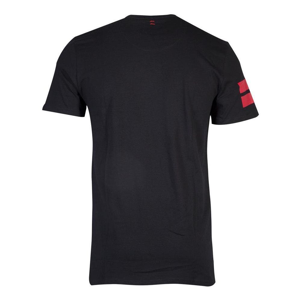 Nintendo TS644124NTN-XL Shirt/Top T-Shirt Crew Neck Short Sleeve (Nintendo Nes Controller Super Power T-Shirt Male Extra Large Black/Red [TS644124NTN-XL])