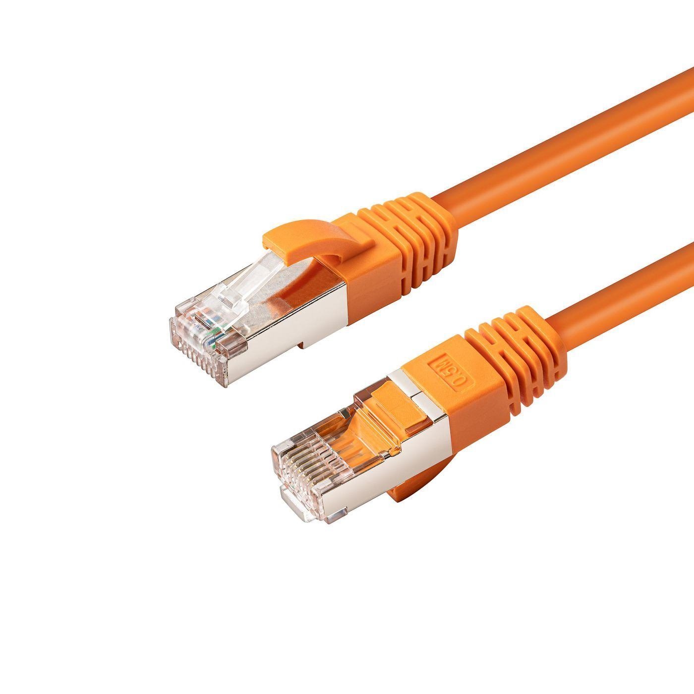 Microconnect Mc-Sftp6a005o Networking Cable Orange 0.5 M Cat6a S/FTP [S-STP] (Cat6a S/FTP 0.5M Orange LSZH - Warranty: 300M)